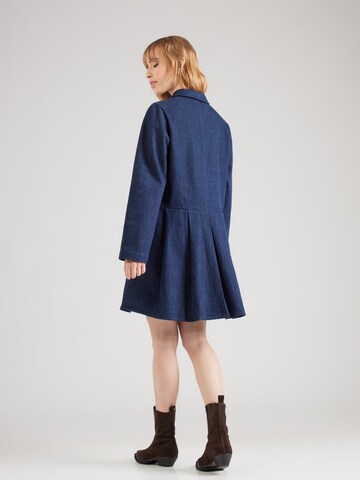 Robe-chemise 'PCJINA' PIECES en bleu