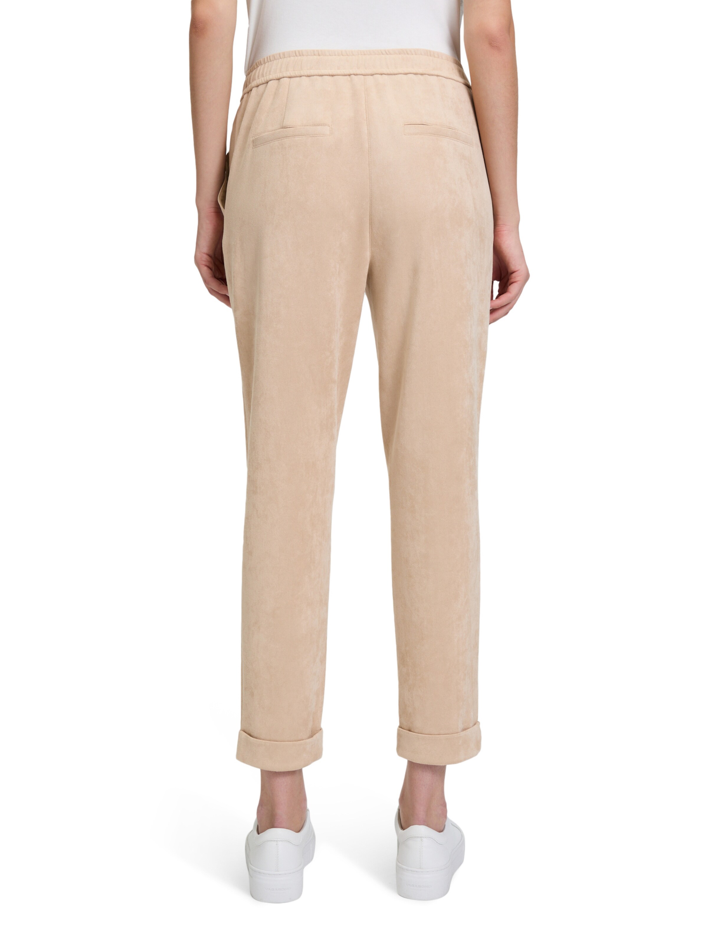 Slimfit Pantaloni di Betty & Co in beige