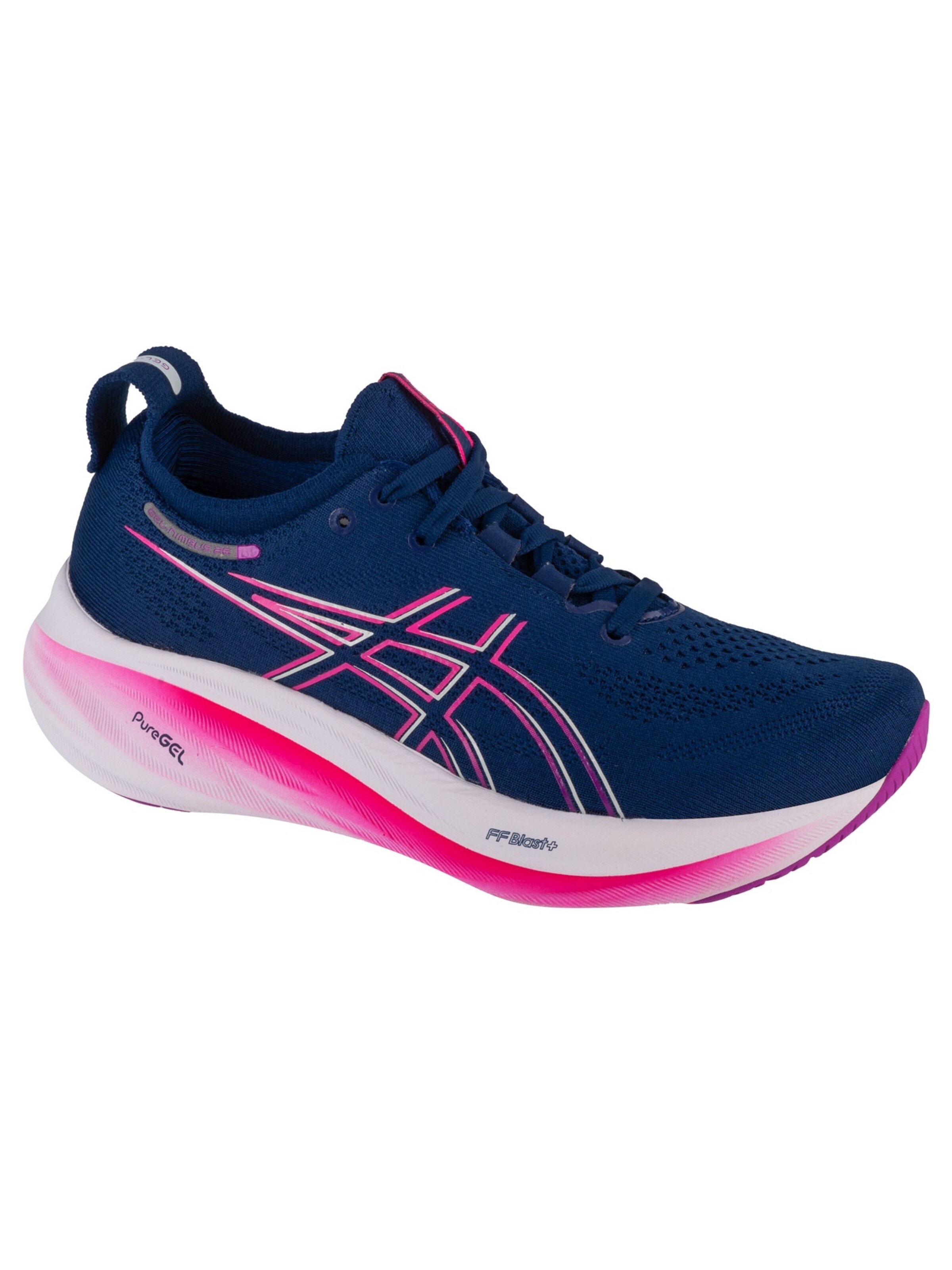 ASICS Loopschoen 'Gel-Nimbus 26' in Blauw: voorkant