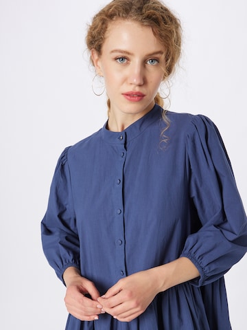 NÜMPH Shirt Dress 'Nuska' in Blue