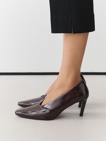 Next - Zapatos con plataforma 'Forever Comfort' en rojo