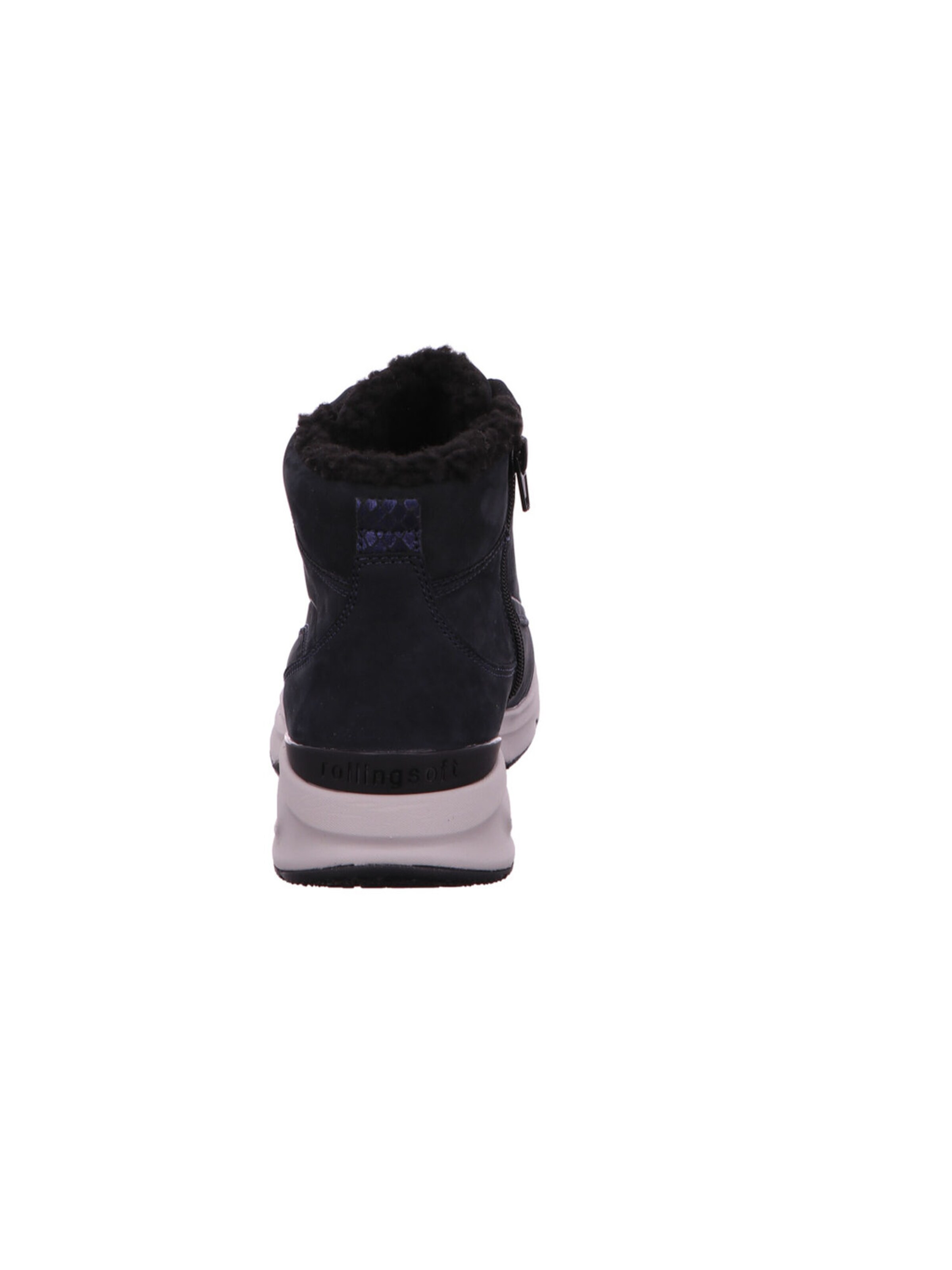 Gabor Rollingsoft Schnürstiefelette in Blau