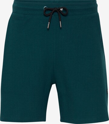 BLEND Slim fit Pants in Green: front