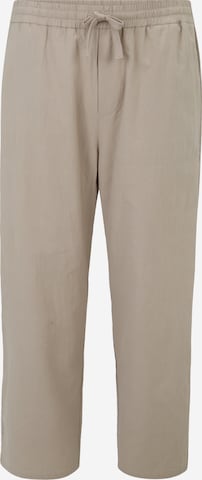 Loosefit Pantaloni 'LAUS' de la Only & Sons Big & Tall pe gri: față