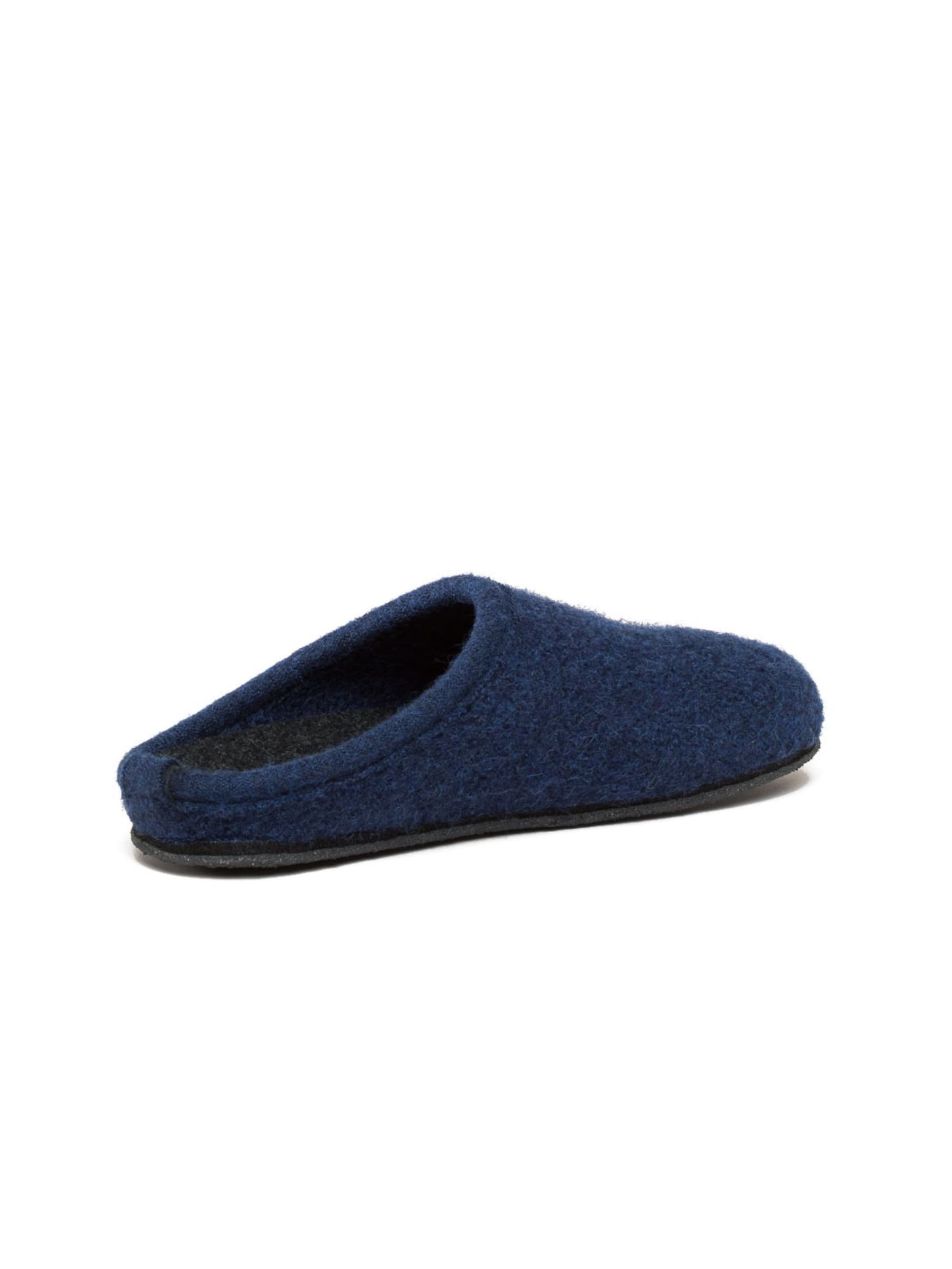 Gottstein Hausschuh 'Walkpantoffel ALP- COMFORT-FE'‌‌‌‌‌‌ in Blau