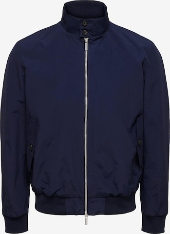 Veste mi-saison 'Kingsley' SELECTED HOMME en bleu : devant