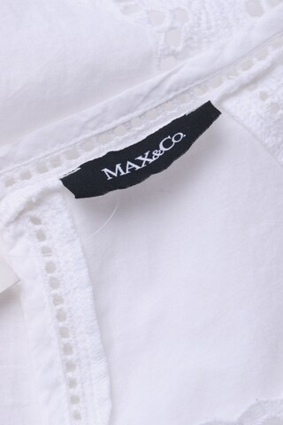 MAX&Co. Bluse M in Weiß