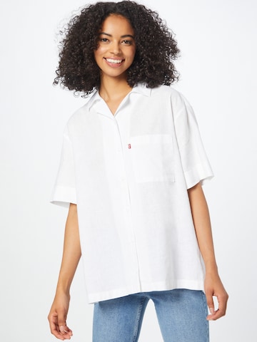 LEVI'S ® Bluse 'Ari SS Resort Shirt' i hvid: forside