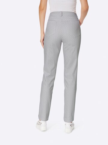 Regular Pantalon heine en gris