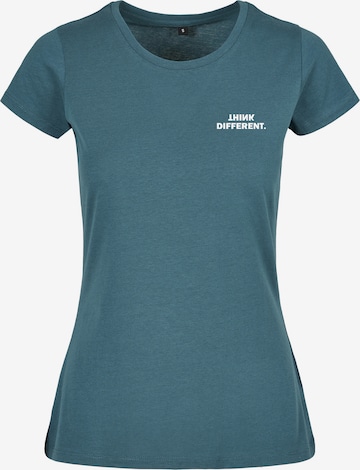 Urban Classics T-Shirt 'Think Basic ' in Grün: Vorderseite