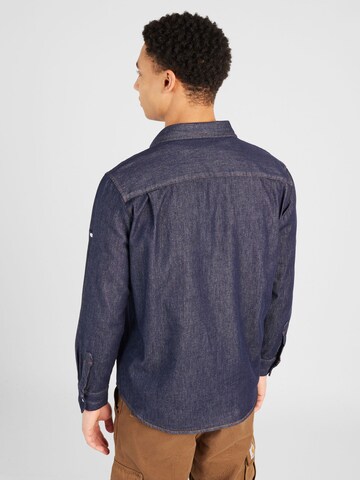 Coupe regular Chemise AÉROPOSTALE en bleu