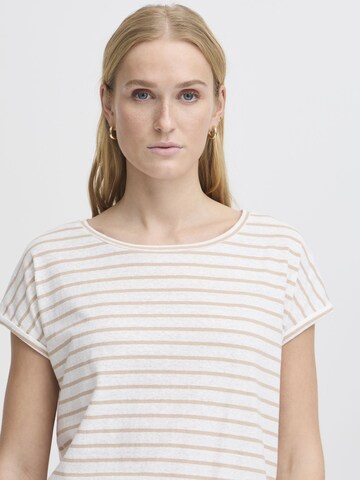ICHI Shirt 'IHYulietta' in Beige