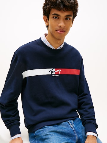 Tommy Jeans Sweatshirt in Blau
