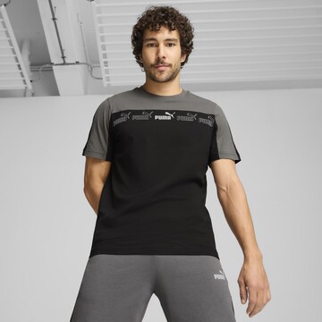 PUMA Shirt 'Around The Block' in Grijs: voorkant