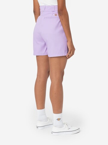 DICKIES Regular Pleat-front trousers 'Phoenix' in Purple