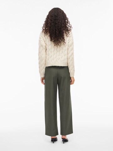 VILA Regular Pants 'VIFALLA' in Green