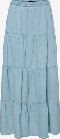 mėlyna PIECES Sijonas 'PCTula': priekis