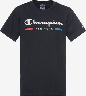 Champion Authentic Athletic Apparel Performance Shirt in Blue: front