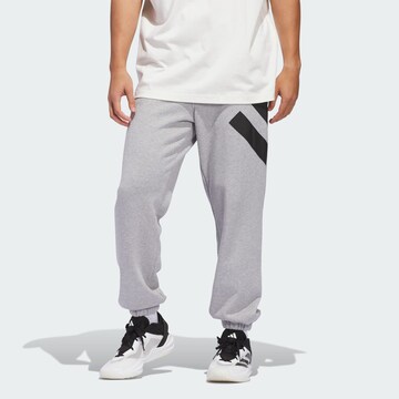 ADIDAS ORIGINALS Tapered Trousers 'Anthony Edwards Foundation' in Grey: front