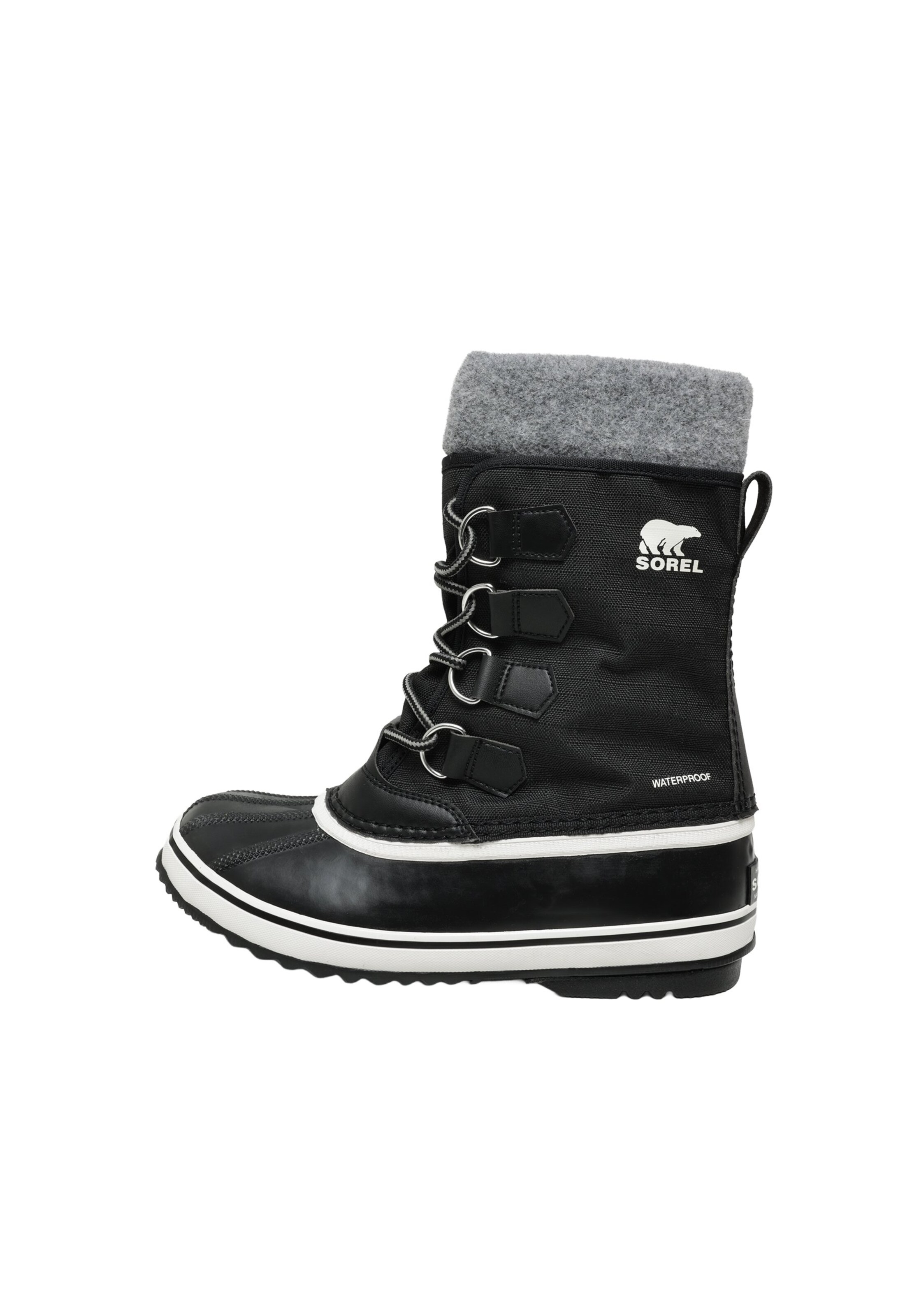 Boots da neve 'CARNIVAL' di SOREL in nero: frontale