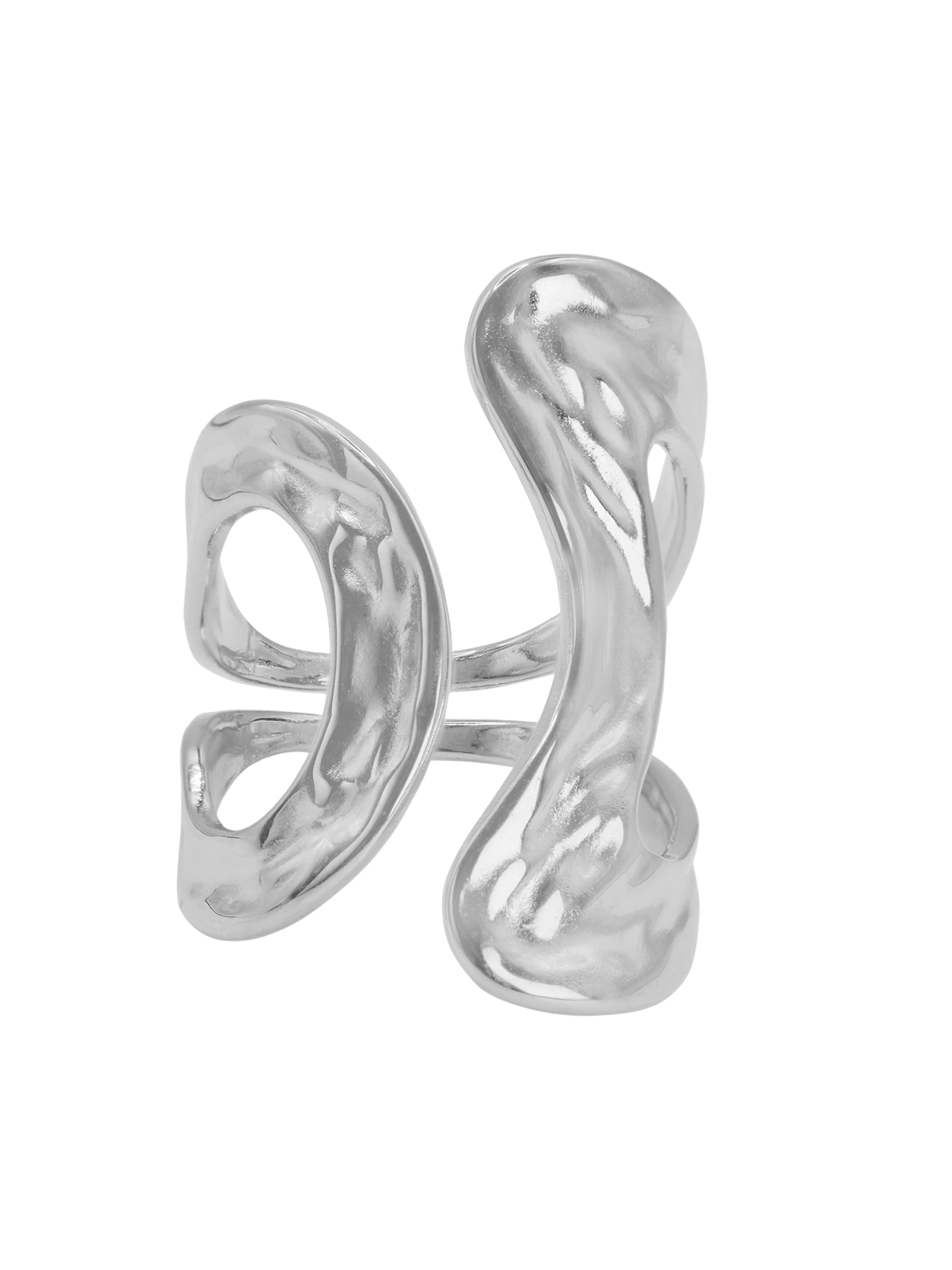 Heideman Ring 'Sabin' in Zilver: voorkant