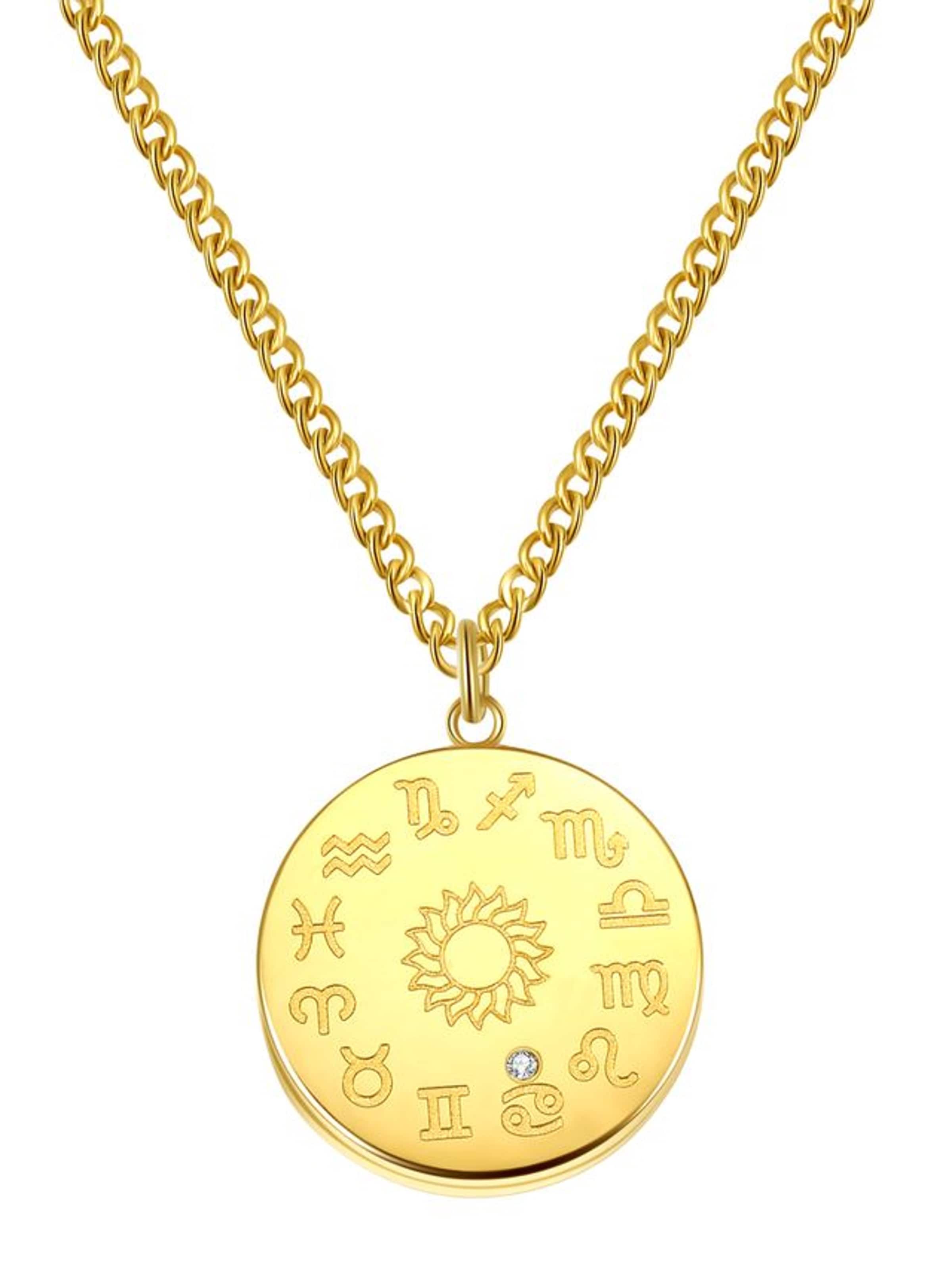 Hey Happiness - Cadena 'Celestial Cancer' en oro