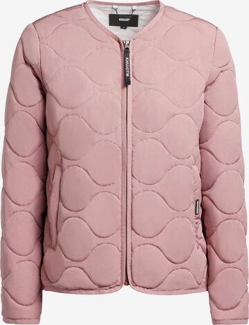 khujo Jacke 'Alma2' in Pink: predná strana