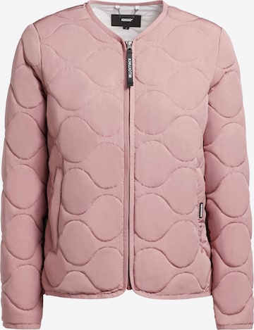 khujo Between-Season Jacket 'Alma2' in Pink: front