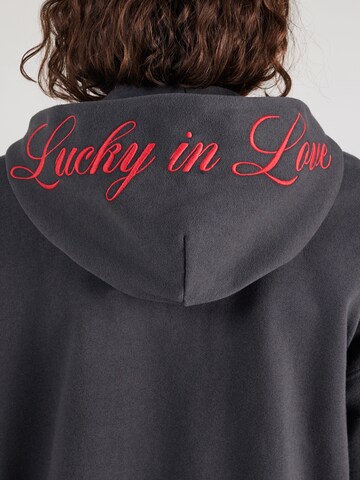 HOLLISTER Jopa na zadrgo | črna barva