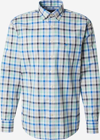 FYNCH-HATTON Hemd in Blau: Vorderseite