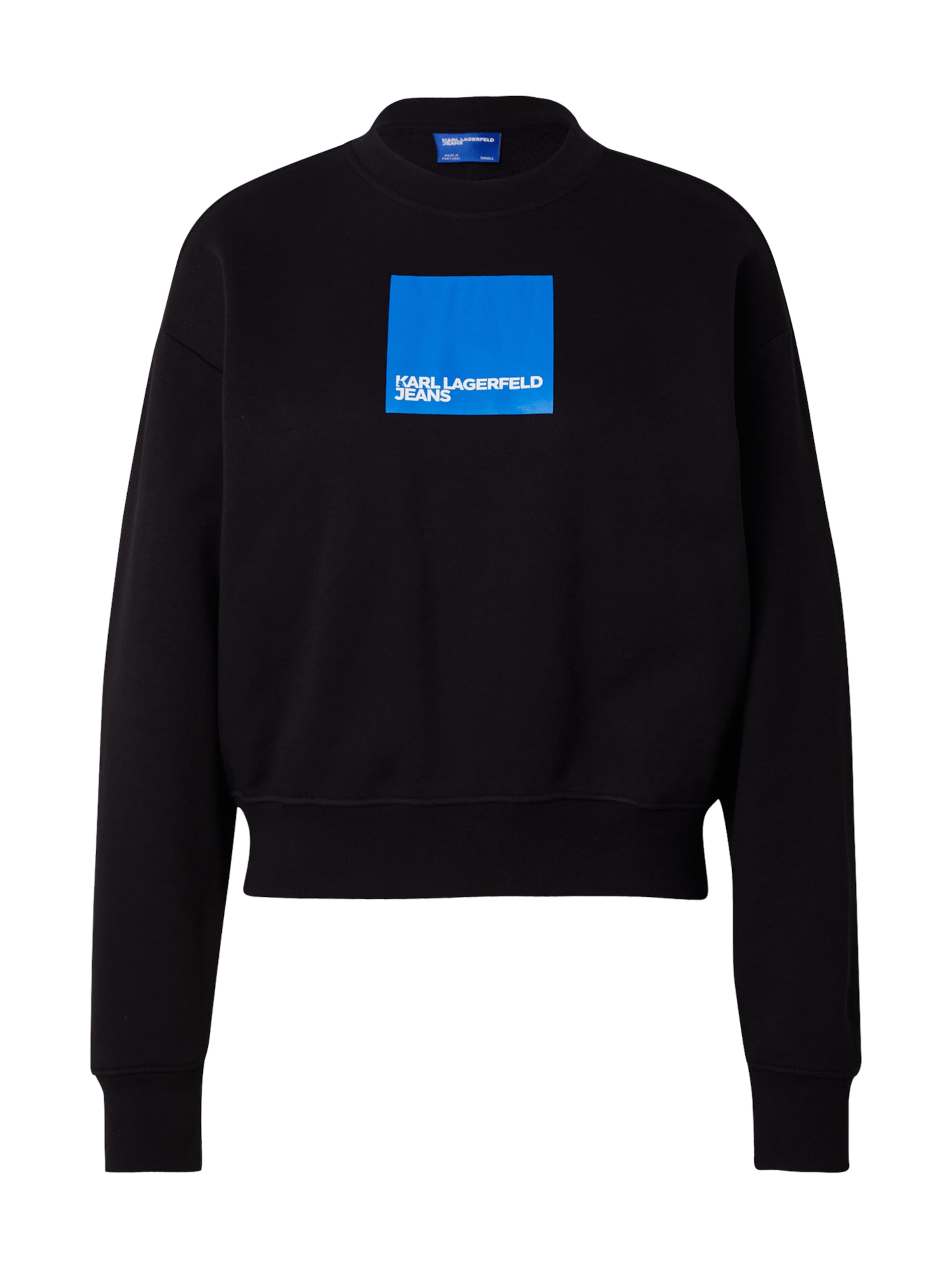 juoda KARL LAGERFELD JEANS Megztinis be užsegimo: priekis