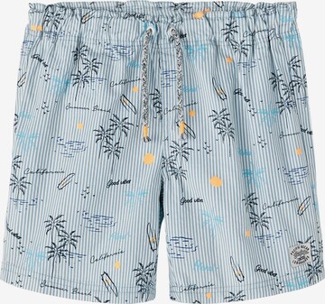 NAME IT Badeshorts 'Zaglo' in Blau: predná strana