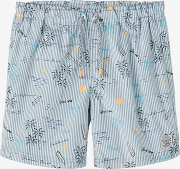 NAME IT Zwemshorts 'Zaglo' in Blauw: voorkant
