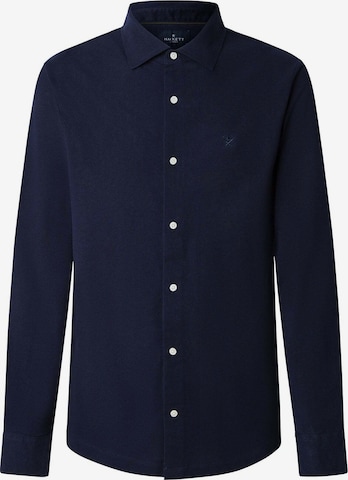 Hackett London Button Up Shirt in Blue: front