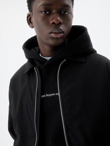 Pull&Bear Between-season jacket in Black