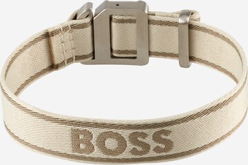 BOSS Armband 'Colin' in Beige: voorkant