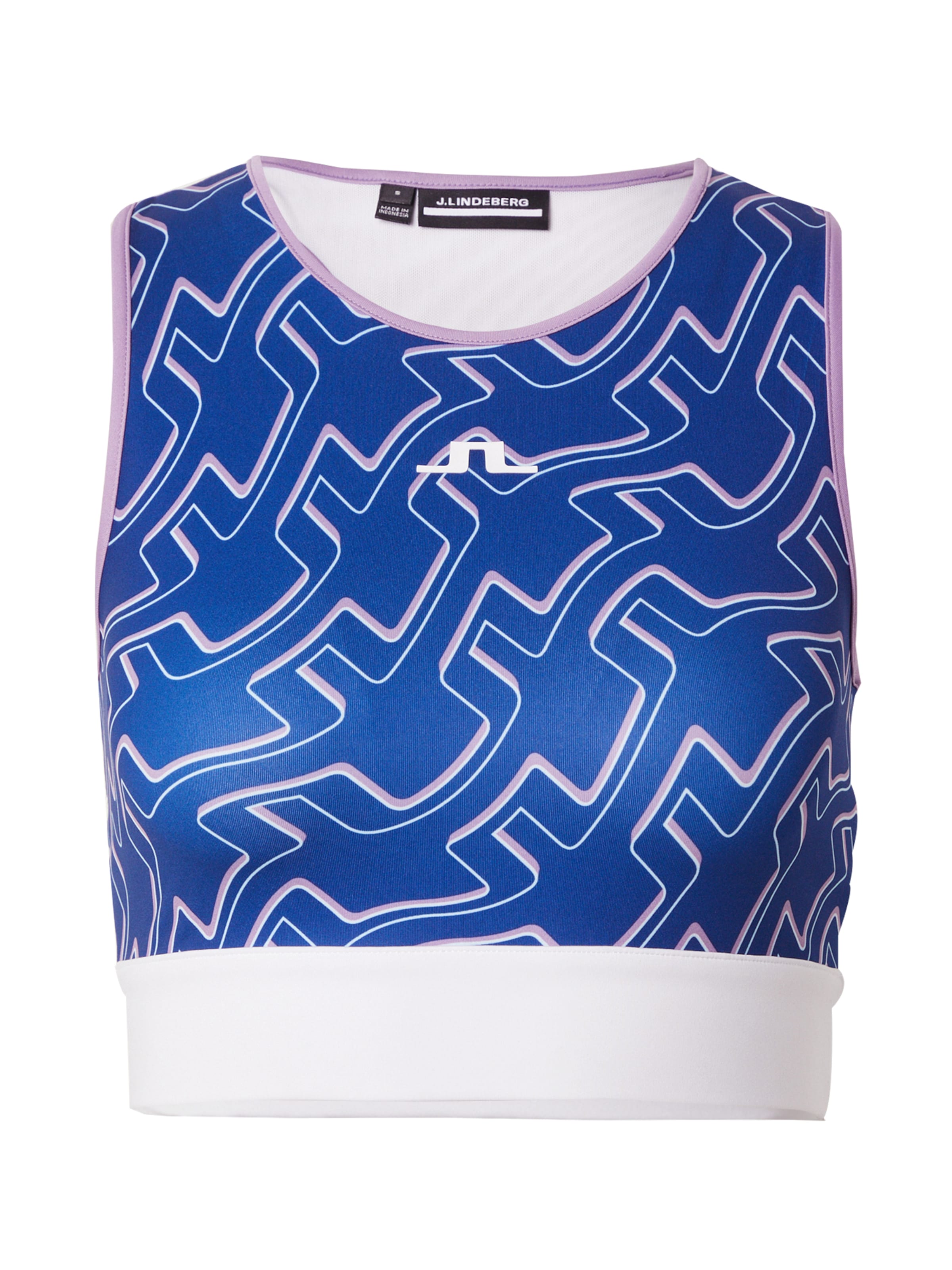 J.Lindeberg Αθλητικό τοπ 'Maggie' σε μπλε: μπροστά