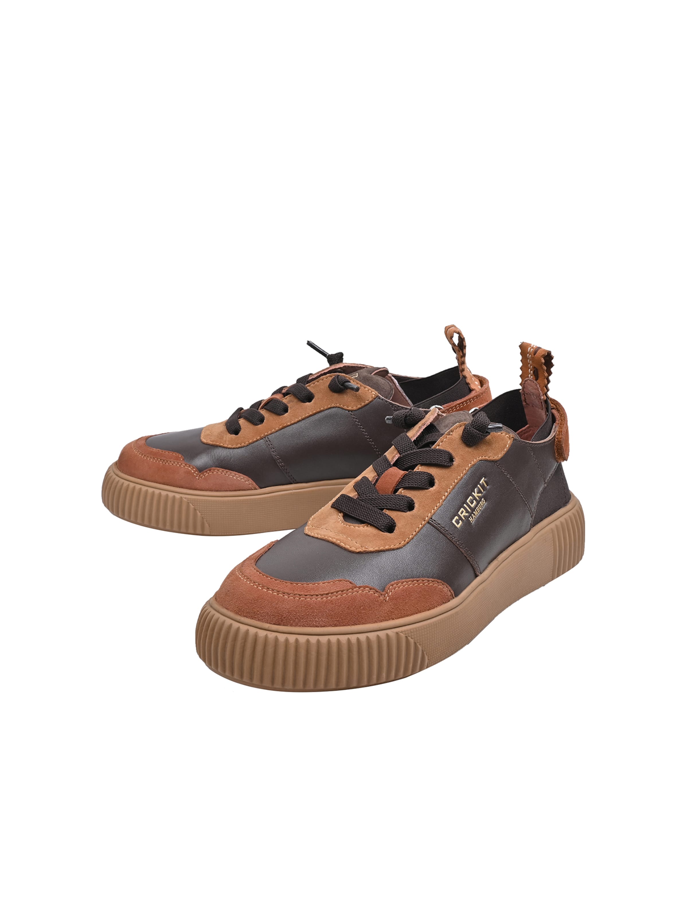 Crickit Sneakers laag ' PARIA ' in Bruin