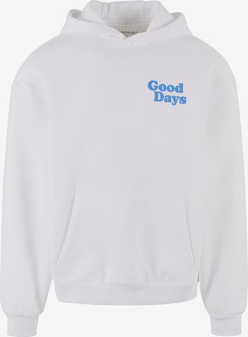 MT Upscale Sweatshirt 'Good Days' in White: front