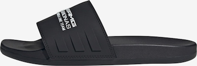 ADIDAS PERFORMANCE Badeschuh 'Mercedes' in schwarz / weiß, Produktansicht