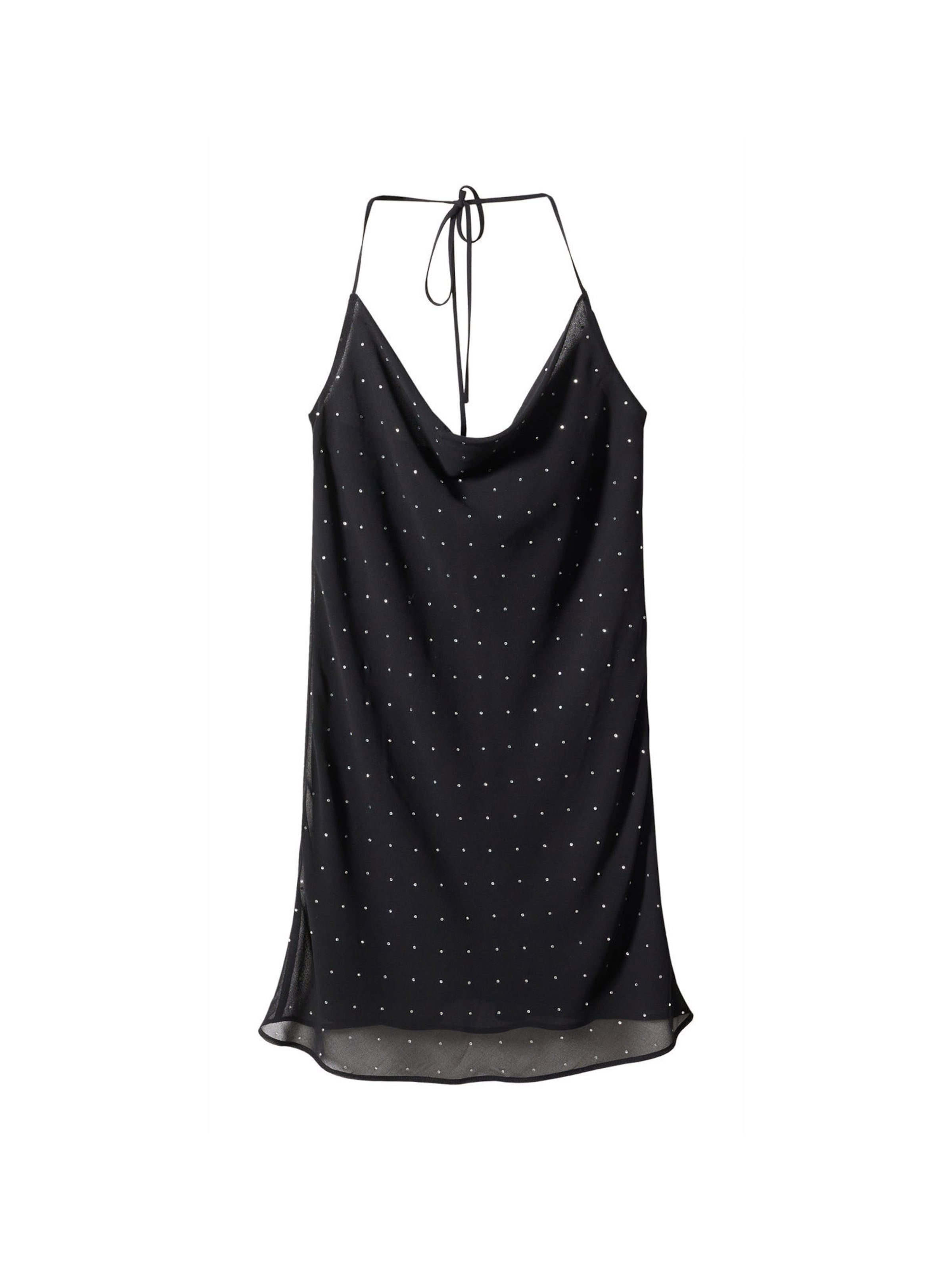 MANGO Kjole i sort: forside