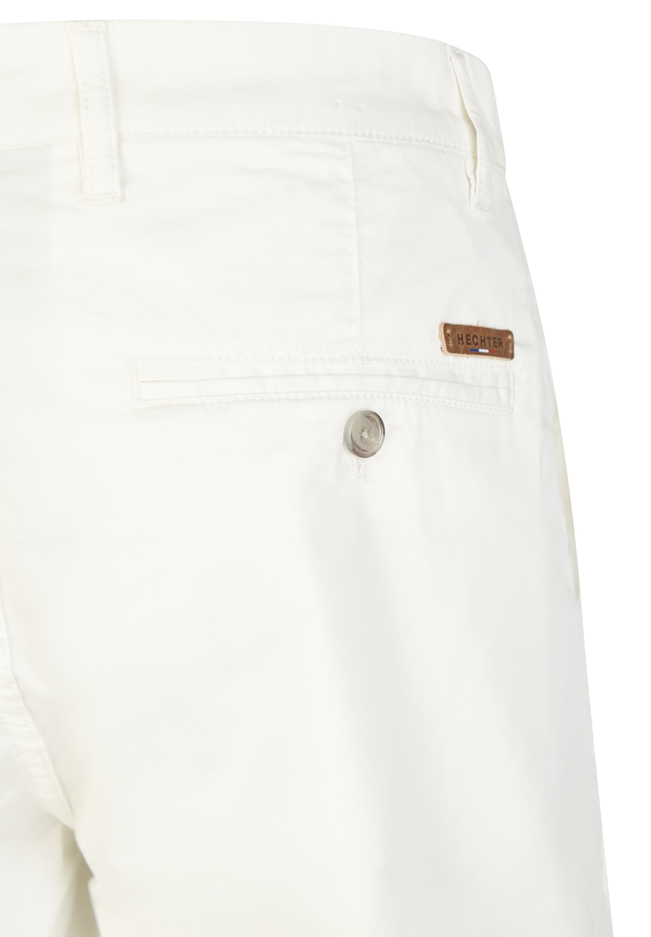 HECHTER PARIS Regular Hose ' Somain ' in Weiß