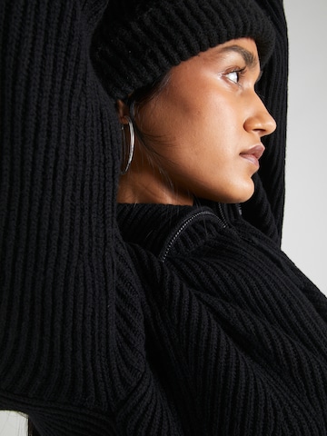DRYKORN Knitted dress 'SVANTJE' in Black