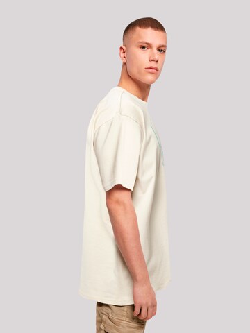 T-Shirt 'Buzz Lightyear Space Helmet Stare' F4NT4STIC en beige
