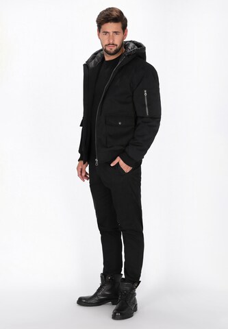 Veste mi-saison DreiMaster Vintage en noir