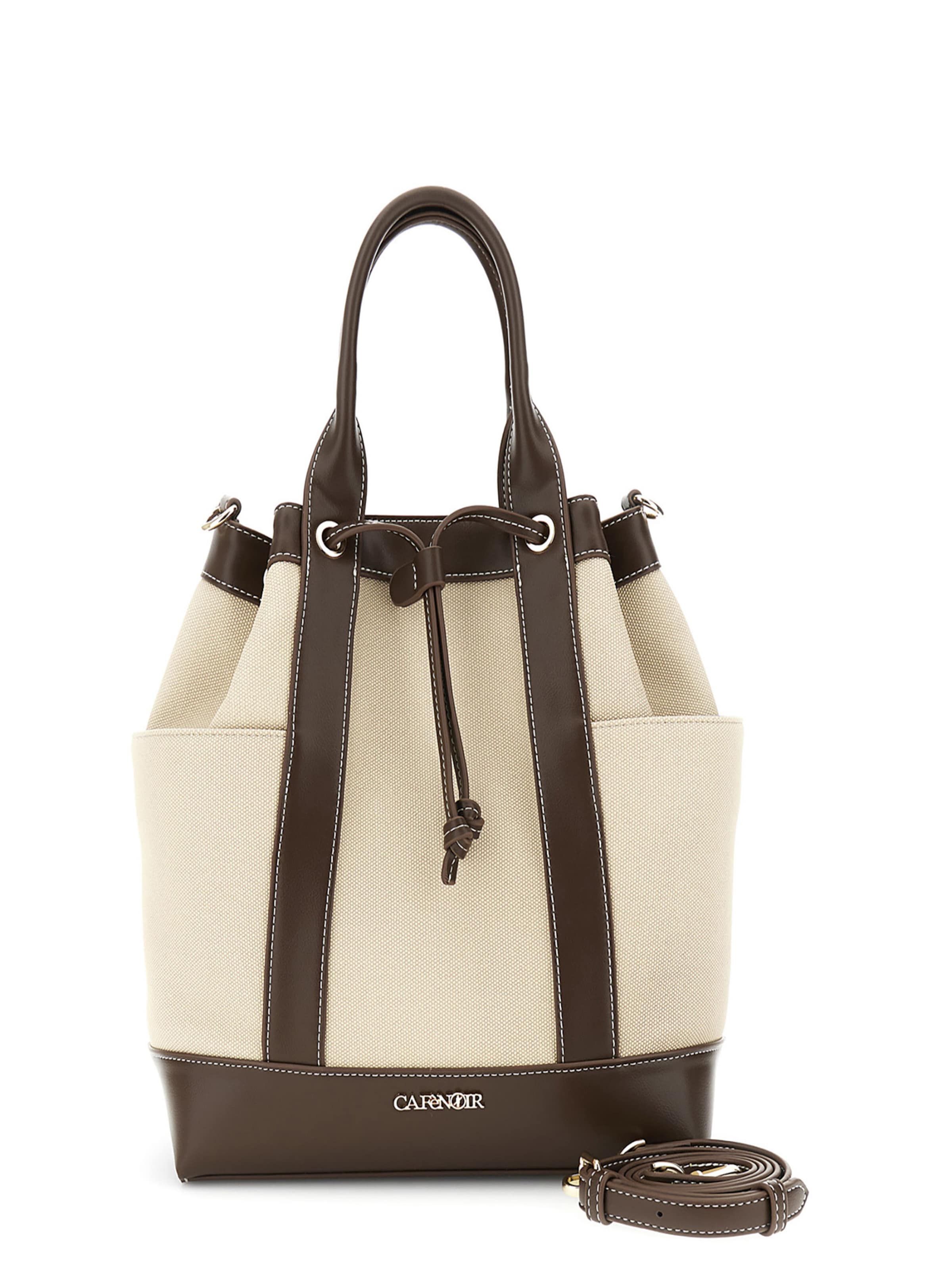 Borsa a mano di CAFè NOIR in marrone: frontale