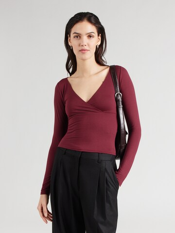 HOLLISTER Shirt in Red: front