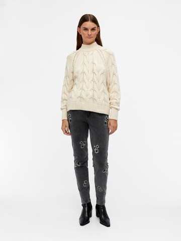 OBJECT Sweter 'AMINA' w kolorze beżowy