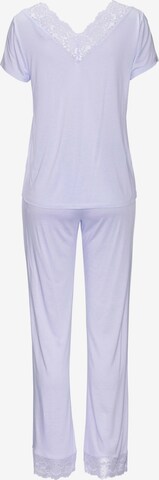 LASCANA Pyjama in Lila