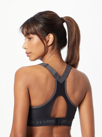 UNDER ARMOUR Bustier Sport-BH in Schwarz